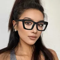 50%rabatt på lyxdesigner Solglasögon Glasögon Kvinnor Plain Face Anti-Blue Light Anti-Radiation Eyes High-Beauty herrglasögon Frame billiga solglasögon till salu