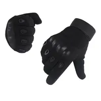 Taktiska handskar Militärgummi Hard Knuckle Outdoor Gloves For Men Fit For Cycling Motorcykel Vandring Camping Powersports Airsoft 261K