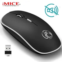 Silent Wireless Mouse PC Computer Mouse Gamer Mouse Mouse Mouse Optical USB الفئران Silent Silent Maus