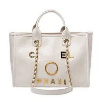 Classici di lusso borse da donna borse da spiaggia designer ch metal perla badge borse da sera piccola borsetta in pelle grande portafoglio femminile bac k46u