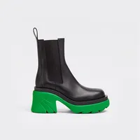 Designer High Heel Chelsea Knight Boots Winter Trend Frauen -Modestiefel 2021 Neue Plattform Runde Kopf Erhöhen Sie Ärmeln Frauen311s