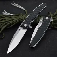 New Python Folding Knife D2 Blade G10 Handle Hearing Gasket Outdoor Hunting Self Defense Survival Stripping Skinning Rescue Pocket175y