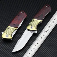 DA96 Knives Tactical Hunting Knife Camping Outdoor Survival Knife Folding Blade Hardened 440C 58HRC Portable Pocket EDC Tool Fast 218G