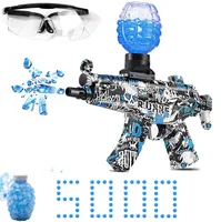 MP5 Blaster a sfera in gel con 5000 perle d'acqua per gift di giocattoli per giocattoli da gioco elettrico per esterni