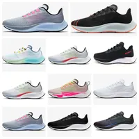 Qulity Airs ZOOM Casual Shoes Men Women og zoom% Maxs Flyease 35 38 Pegasus 37 39 Classic Triple White Black Navy Chlorine Blue Ribbon Green Wolf Grey Designer Sneakers