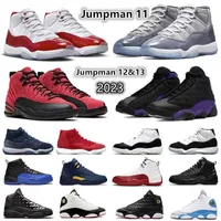 Jumpman 11 12 13 Mens Basketball Shoes Cool Grey Cherry DMP Concord 72-10 Space Jam Taxi Royalty Retro Houndstooth Starfish 11s 12s 13s Men Trainers Sport Sneakers