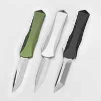 New Heretic Knives Manticore-S Automatic Multi Functional Knife Tech Double Action Tactical Tool Aluminum Handle Outdoor Survival 2030