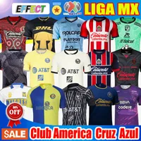 Nuove 22 23 Maglie da calcio Club America 2023 Maglia da club Messico Xolos de Tijuana Tigres UNAM Guadalajara Chivas Cruz Azul kit
