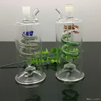 Smoking Pipes Coloured dragon glass water bottle Glass bongs Oil Burner Glass Water Pipe Oil Rigs