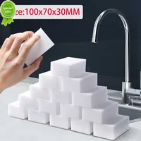 100x70x30mm melamin sünger Beyaz Sihirli Sünger Silgi Temizleyici Temizlik Sünger Mutfak Banyo Ofis Temizlik Araçları