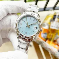 Women Watch Automatic Mechanical Watches Ladies Wristwatch 33mm Montre de Luxe High-End-Perlmutter mit hoher Qualität TRA327B