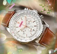 Fuertes hombres recomendados Big Dial Watch Full Function Fashion Fashion Casual Clock Man Digital Diseñador Diseñador de cuarzo de lujo Relojes Montre de Luxe Gifts