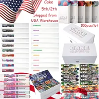 Stock In USA 1ML CAKE E Cigarette She Hits Different Rechargeable Disposable Vapes Pen Empty Vape pcs Lot Cartridges Device Pods With Packaging