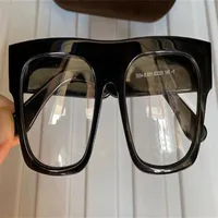 Fausto 5634 Black Block Eyeglasses Frame Clear Lens Men Gafas de Sol Sunglasses نظارات نظارة عالية الجودة مع Box189D