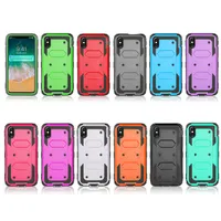 Heavy Duty Holster Case met riemclip cover Hybrid voor iPhone 14 plus 13 Pro Max 12 Mini 11 Pro XR XS Max X 8 Plus Samsung Galaxy Note 10