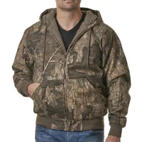 Realtree Timber Men s Insulated Hunting Bomber Jacket up to Size 3XL