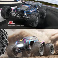 RC Robot 16207 16208 10209 10210 Brushless Remote Control Toy Car 2 4g 4wd High speed Off road Vehicles 230314