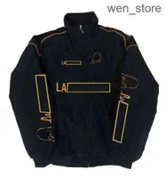 Formula F1 One Full Embroidered Winter Racing Jacket Cotton Hoodies Clothing 8 15SF