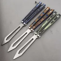 Balisong Rep Replicant Killer Bee Butterfly D2 G10 Handle Trainer Training KnifeS Camps Martial Arts Collection Knvies Xmas Gift225G