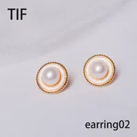 Stud The S925 Sterling Silver Jewelry Original 1 1 Classic Zircon Earrings Womens Fashion Luxury Brand Gifts 230313
