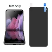 For Samsung Galaxy Z Flip 3 5G Foldable Anti-Peeping Full Cover Hydrogel Film Privacy Protection Phone Screen Protector Film