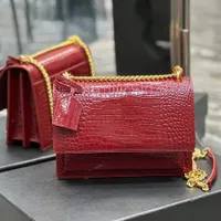 Сансет -цепная сумка дизайнерские женские сумки сумочки сумки на плеча