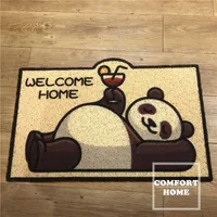 Carpets Cartoon Printed Panda Rectangle Nonslip Entrance Hallway Bedroom Bathroom Kitchen Welcome Floor Door Mat Floor Rugs Carpet
