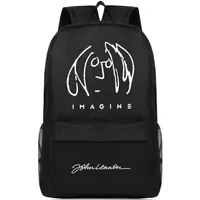 Lennon backpack John day pack Rock band school bag Music packsack Quality rucksack Sport schoolbag Outdoor daypack249e