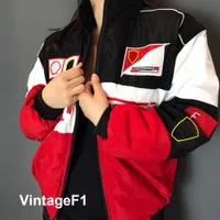 F1 Jacket Jacket 2023 Nieuw product Casual Racing Suit Sweater Formule één jas Winddichte warmte en winddichte vintage F1 -jas