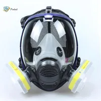 Masque 6800 7 en 1 masque à gaz résistant à la poussière de peinture de peinture pesticide spray silicone filtres à face complète pour le soudage de laboratoire1226Q