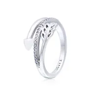925 Sterling Silver Wrap-Around Arrow Ring Original Box for Pandora Women Wedding Gift Jewelry Rings sets269r