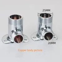 shower faucet accessories Copper shower dark to open adapter four points to six clear seat faucet fittings dark transfer seat by DHL