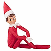 Christmas Rendier Orange Yellow Red Boy en White Black Girl Mix Coulor Elf Dolls For Kid Children Toy Decorative Spirit Doll