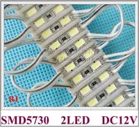 26 mm07mm 2 LED SMD 5730 Módulo LED Ligera Lucin Luz Led para mini signo y letras DC12V 2LED IP656978600