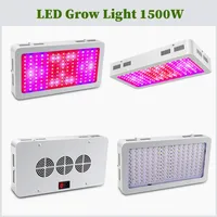 Luzes de cultivo de interruptor duplo 600W 900W 1200W Full Spectrum LED Grow Light com modos de vegeta