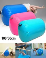 100 cm60 cm aufblasbare Luftroll tragbare Gymnastikzylinder Training Sport Fitness Air Matten Roller Barrel Airtrack Yoga -Übung2399301