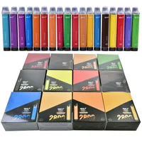 Puff Flex 2800 Puffs Vape Pen de vape desechable 0% 2% 5% Pods Dispositivo E Kits de vape de cigarrillos 850 mAh Batería pre-llena