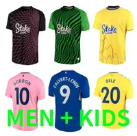 2022 2023 Everton voetbaltruien James Richarlison Keane Davies Digne Uniforms Adult Kids Kits Set Socks Full Sets S-2XL 22 23 voetbal shirts Thai Uniformen