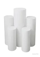 Party Decoration Round White Floor Cake Table Pedestal Stand Cylinder Plinth Diy Wedding Decorations9702973