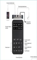 Voice Changers Voice Changer Mini -Adapter Mikrofonkraut Live -Webcast -Telefon Game Sound Converter298b Männlich an weiblich 8 Change9099645