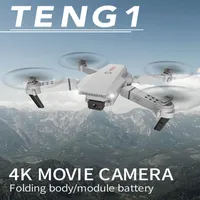 NEW TENG1 E88 Drone 4k Pro HD Drone With Dual Camera Drone WiFi 1080p Realtime Transmission FPV Drone Follow Me RC Quadcopter8476907