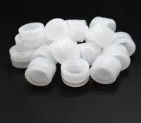 100X Clear 2ml silicone jar oil container small cheaptest clear Silicone Nonstick Container for Concentrate wax tub4191577