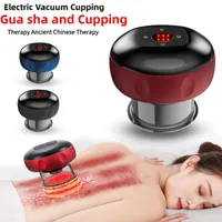 Foot Massager Cupping set massage electric cupping therapy gua sha Cups Rechargeable Fat Burning Slimming Device beauty health masajeador 230314