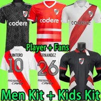 2022 2023 River Plate Soccer Jerseys 22 23 Camiseta de Futbol Dofolder de la Cruz Quintero Borre Pratto Football Dorts Kids Kids Fans Player Edition