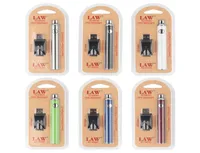 1100 mAh Preheat VV Vape Pen Law Preheating Battery Variavle Voltage 510 Thread Cartridge USB Charger Blister Package Kit3045103