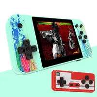 G3 Portable Game Players 800 In 1 Retro Video Game Console Handheld Portable Color Game Player TV Consola AV Output Support Double Players