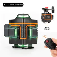 12/16 Lines 3/4D Laser Level Level Self-Leveling 360 Horizontal And Vertical Cross Super Powerful Green Laser Level