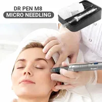 M8 Dr Pen Microneedle Roller Wireless Stamp Kit Derma Pen Micro Needle Cartridge Anti Ance Spot Skin Rejuvenation Beauty