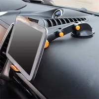 携帯電話マウントホルダーCauklo Sucker Car Phone Holder 4-11インチタブレットiPad Air Mini Strong Suction Tablet Car Holder Stand for iPhone X 8 P230316