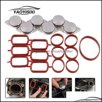 Intake Manifold 6X3M Replacement Parts Gaskets Key Blanks For M57 Swirl Flaps Repair Delete Kit Drop Delivery Mobiles Motorcycles Ai Dhgn5